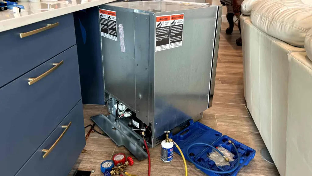 Restriction system in refrigerator