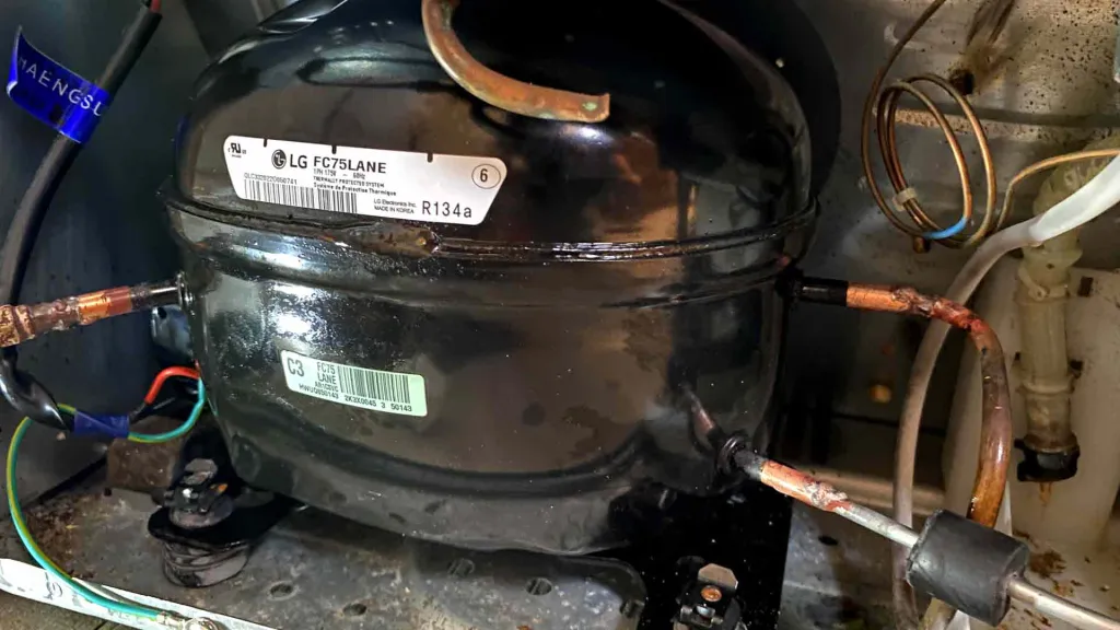 The compressor is not working