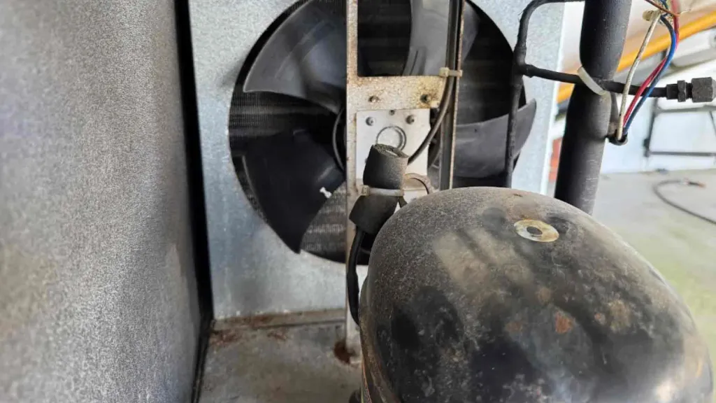 Faulty fan motor