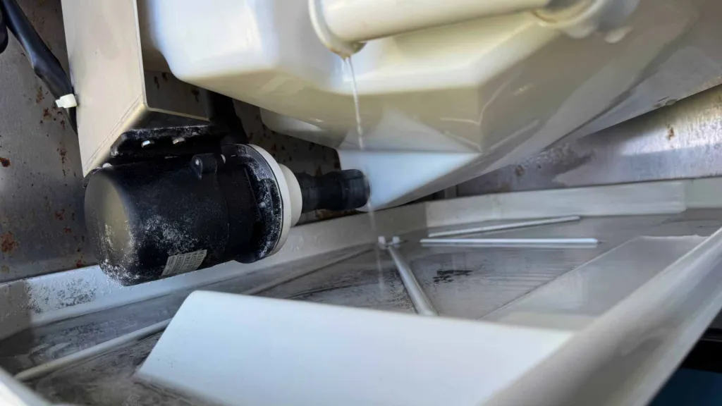 The circulation pump does not provide sufficient pressure