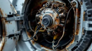 Dryer smells burning