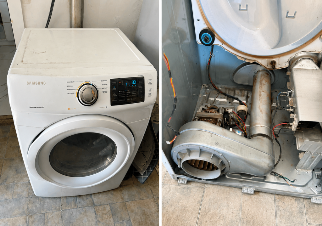  Dryer Drum Not Spinning Fixed by Teodor 