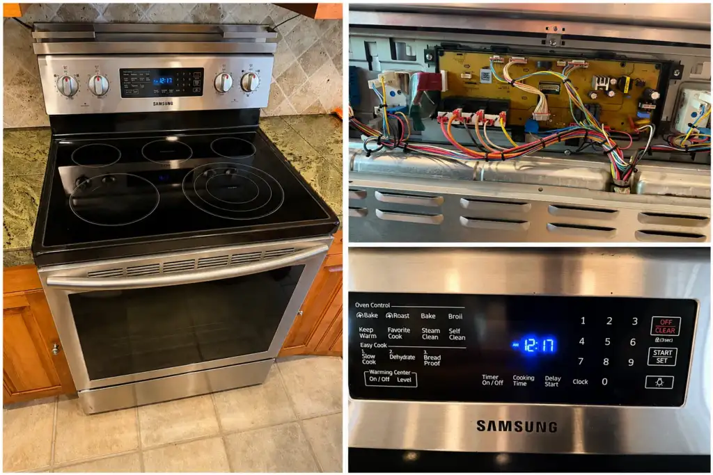 Samsung Oven and Stove Not Working — Error Code on Display in St. Petersburg - Fixed by Teodor