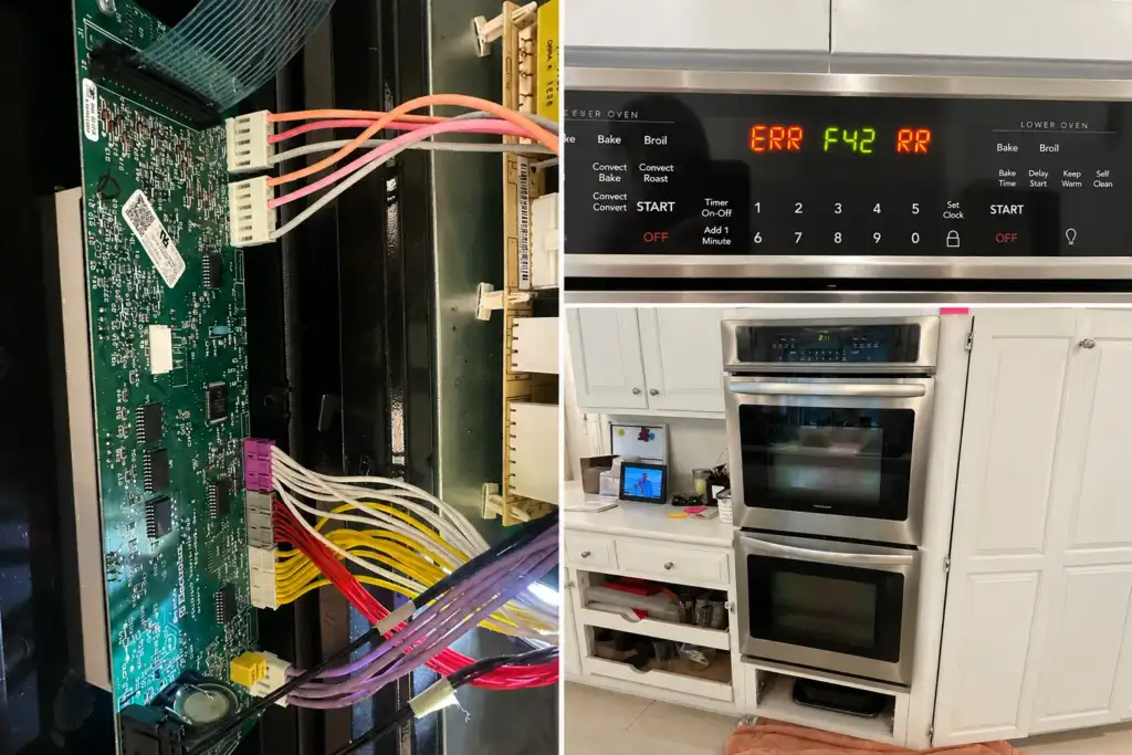 Frigidaire Upper Oven Control Board & Temperature Sensor Replacement in Bradenton