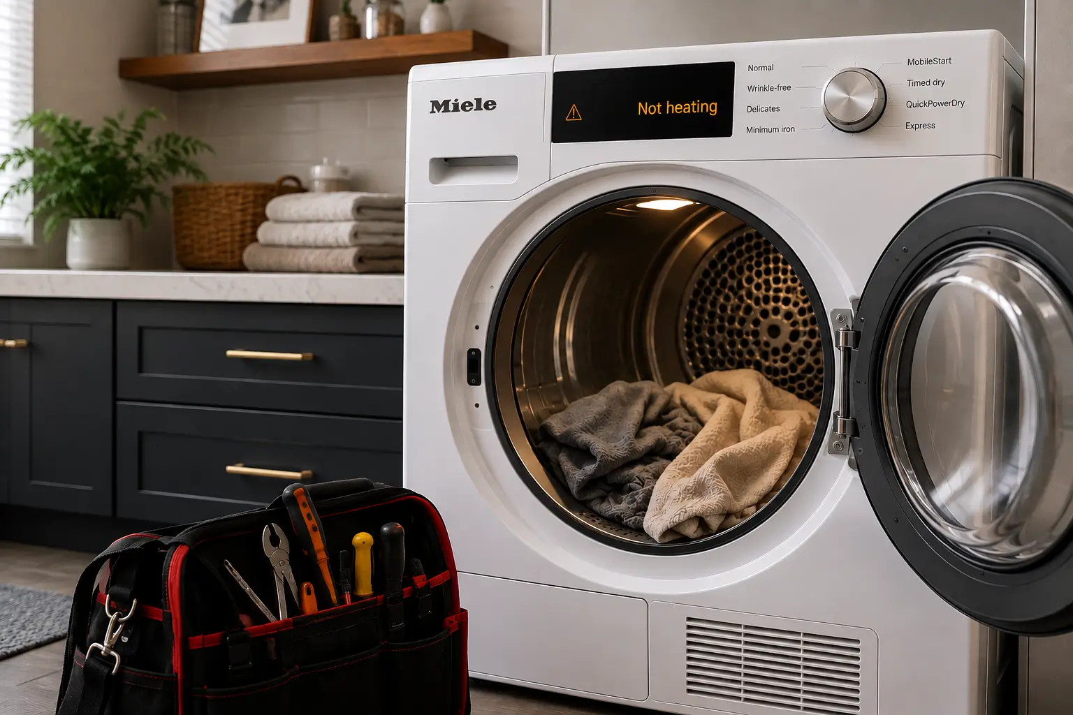Miele-Dryer-Not-Heating-Tampa-Bay