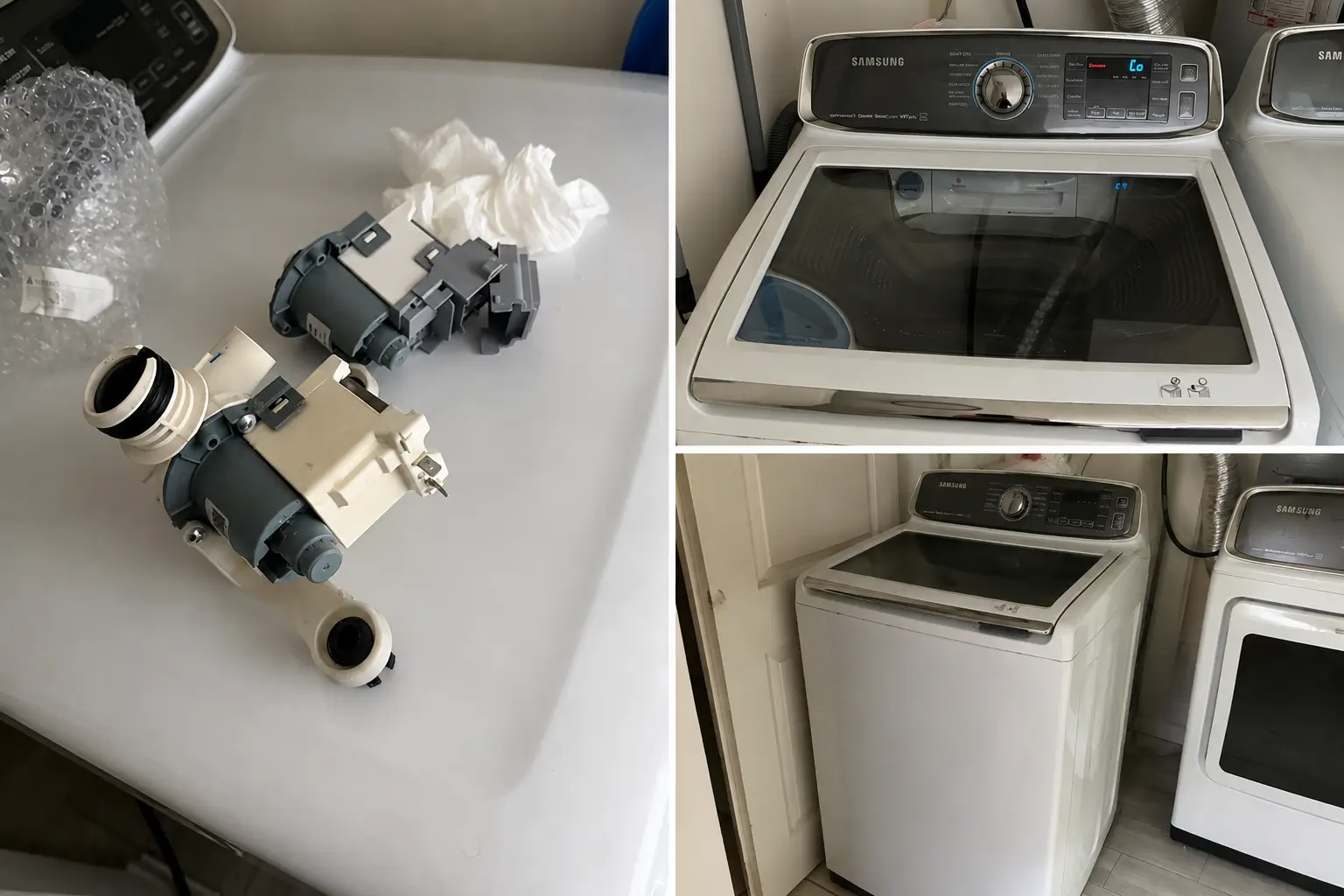 samsung-washer-drain-pump-replacement-clearwater-fl