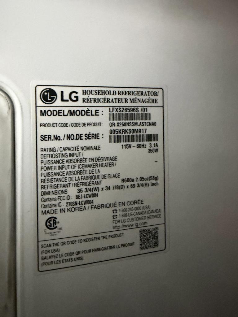 LG refrigerator cooling again after compressor and filter dryer replacement, St. Petersburg FL