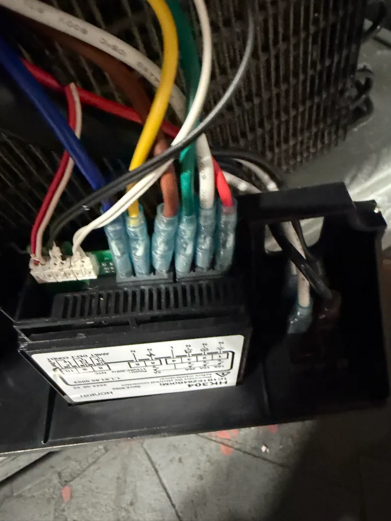 Temperature control on a True commercial refrigerator
