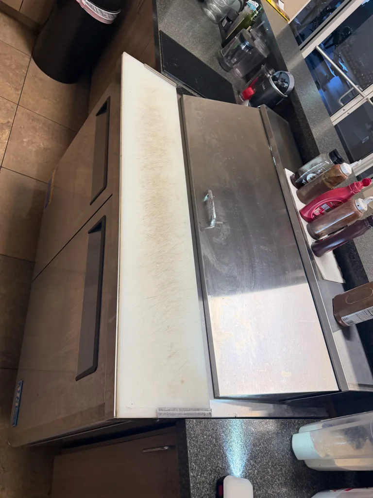 Turbo Air MST-48 prep table repaired at a Tampa fitness center